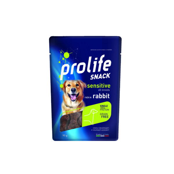 Snack Prolife Sensitive Grain Free al Coniglio 90g