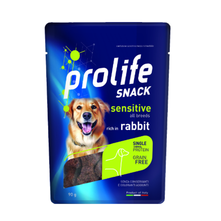 Snack Prolife Sensitive Grain Free al Coniglio 90g