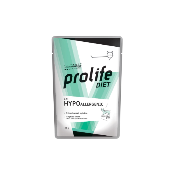 Buste Prolife Gatto Hypoallergenic al Cinghiale  85g
