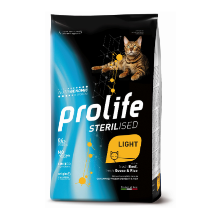 Prolife Cat Adult Light Beef,Goose & Rice1.5 kg