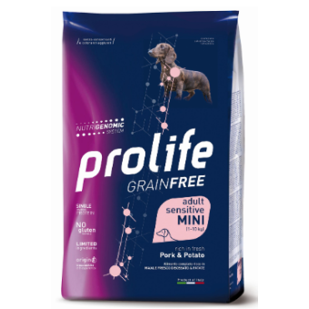 Prolife Grain Free Adult Sensitive Pork & Potato Mini 7 kg