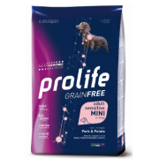 Prolife Grain Free Adult Sensitive Pork & Potato Mini 7 kg