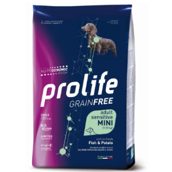 Prolife Grain Free Adult Sensitive Mini Fish & Potato 7 kg
