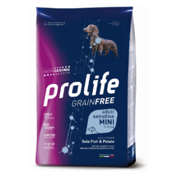 Prolife Grain Free Adult Sensitive Mini Sole Fish & Potato  2 kg