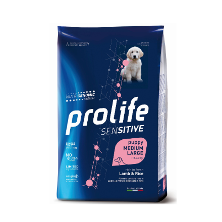 Prolife Sensitive Puppy Medium Large Lamb & Rice 2,5 kg