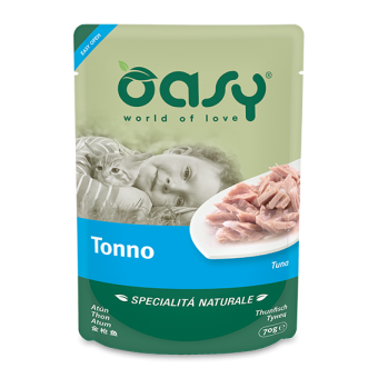 Buste Oasy Gatto Tonno 70g