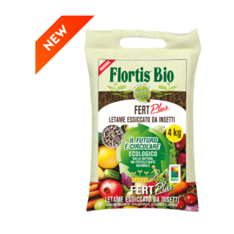 Flortis Fert Plus - Letame Essicato Da Insetti 4 kg