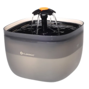 Flamingo Fontanella Flowie Quadrato Nero 2 litri