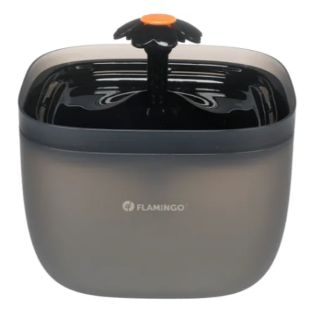 Flamingo Fontanella Flowie Quadrato Nero 2 litri