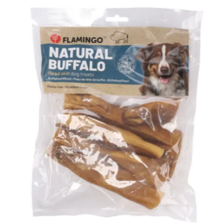 Flamingo Snacks Nature Pelle testa di bufalo  200 gr