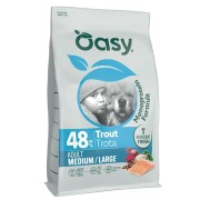 MONOPROTEIN FORMULA • Oasy Adult Medium/Large Trota 10Kg