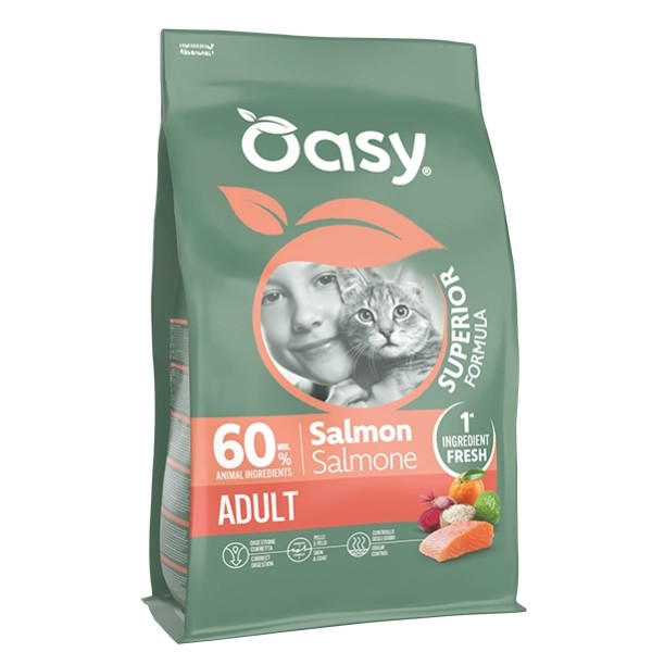 Oasy Superior Formula Adult Salmone  300 gr