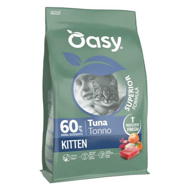 Oasy Superior Formula Kitten Tonno  1.5 kg