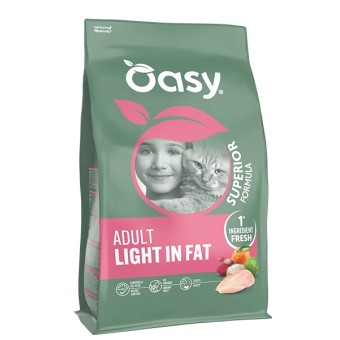 Oasy Cat Adult Superior Formula Light In Fat Pollo  1.5 kg