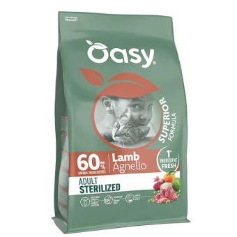 Oasy Superior  Formula Adult Sterilized Agnello 300 gr