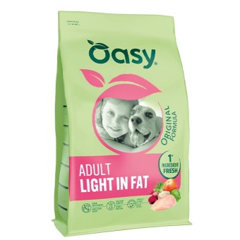 ORIGINAL FORMULA • Oasy Adult Light in Fat Pollo 10Kg