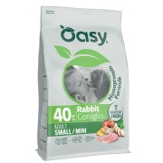 MONOPROTEIN FORMULA • Oasy Adult Small/Mini Coniglio 2Kg