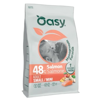 MONOPROTEIN FORMULA • Oasy Adult Small/Mini Salmone 2Kg