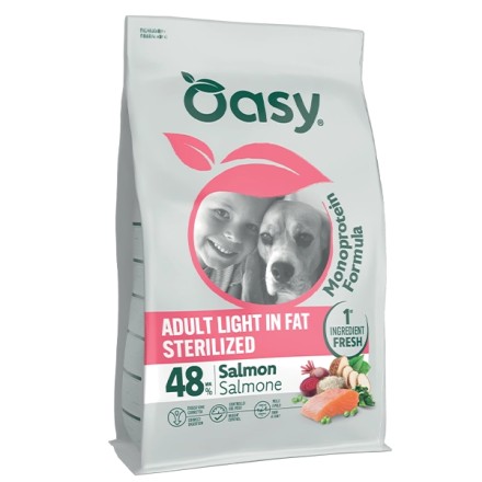 MONOPROTEIN FORMULA • Adult Light in Fat Sterilized Salmone 2Kg