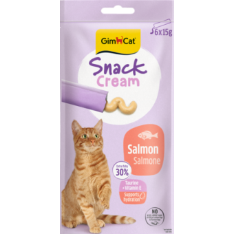 Gimcat Snack Cream Salmone 6x15 gr