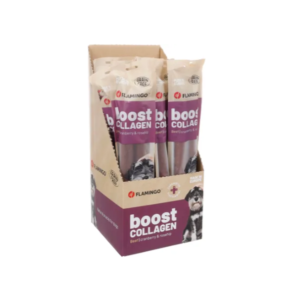 Flamingo Snack Boost Salsiccia con Manzo e Collagene 200 gr