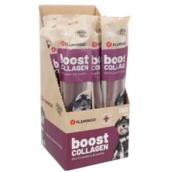 Flamingo Snack Boost Salsiccia con Manzo e Collagene 200 gr