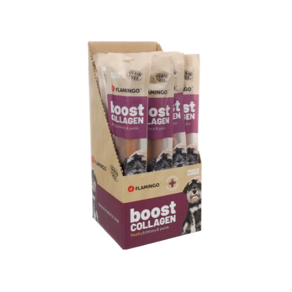 Flamingo Snack Boost Salsiccia con Pollo e Collagene 200 gr