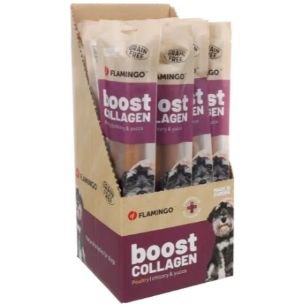 Flamingo Snack Boost Salsiccia con Pollo e Collagene 200 gr