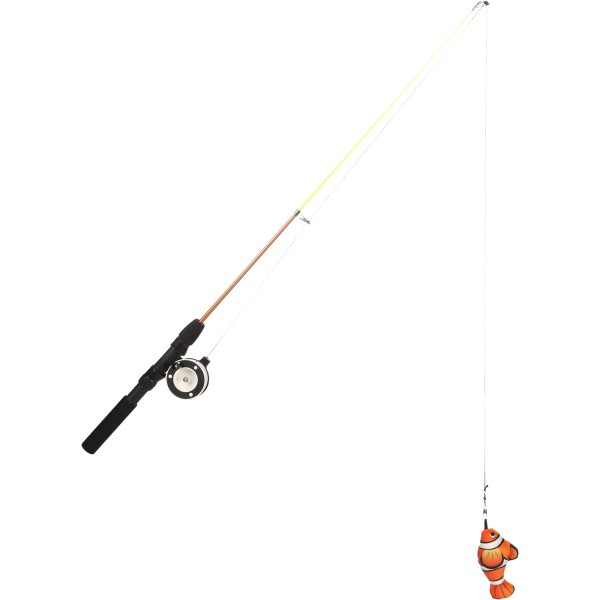Flamingo Giocattolo Rodney Canna da pesca con pesce Arancio
