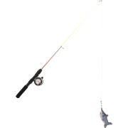 Flamingo Giocattolo Rodney  Canna da pesca con squalo grigio