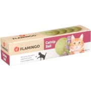 Flamingo Giocattolo Katti Palla di Erba Gatta Verde 4 pz