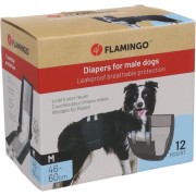 Flamingo Pannolini Dipy Maschili 12 pz taglia M