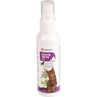 Flamingo Attrattivo Snif Catnip Erba Gatta Trasparente Spray 60 ml