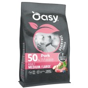 Oasy Adult Dog Grain Free Medium Large al Maiale 10 kg
