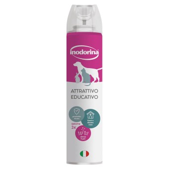 Inodorina Spray Attrattivo Educativo per Cani e Gatti 300 ml