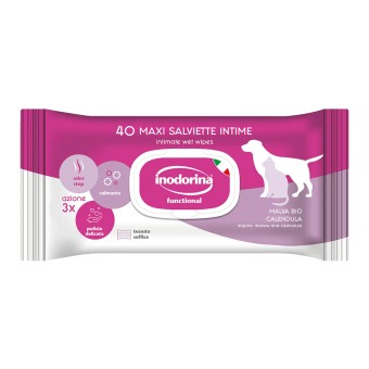 Inodorina Salviette Functional per parti Intime 40 pezzi