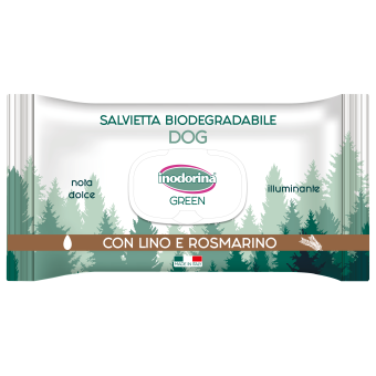Inodorina Salviette Detergenti Biodegradabili  Illuminanti 30 pezzi