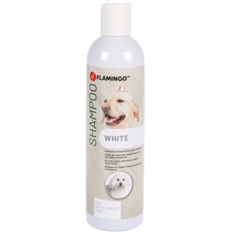 Flamingo Shampoo per Cani con Pelo Bianco 300 ml