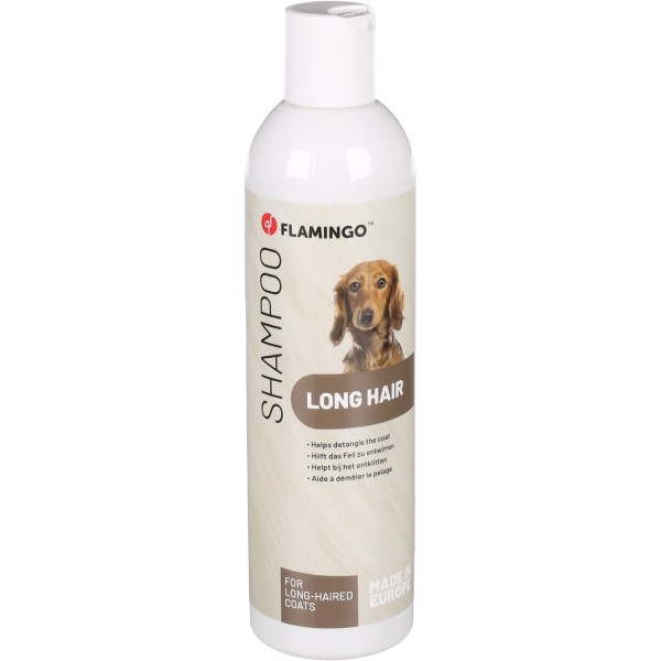 Flamingo Shampoo per cani con Pelo Lungo 300 ml