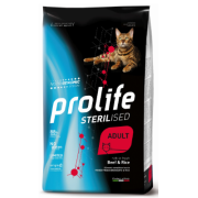 Prolife Cat Adult Sterilised Manzo e Riso 1.5 kg