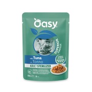 Oasy Bocconcini in Salsa Formula Superior Adult Sterilized con Tonno 85 gr