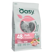 Oasy Dog Adult Monoprotein Small Mini Maiale 800 gr