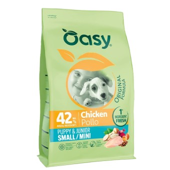 Oasy Dog Puppy Junior Small Mini Pollo 800 gr