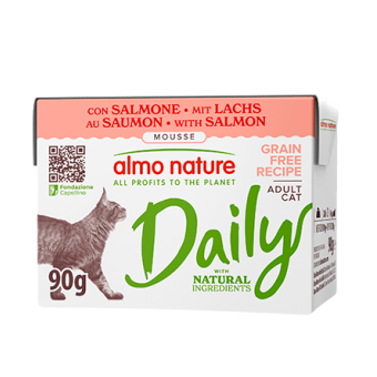 Almo Nature Cat Daily in Tetrapack al Salmone 90 gr