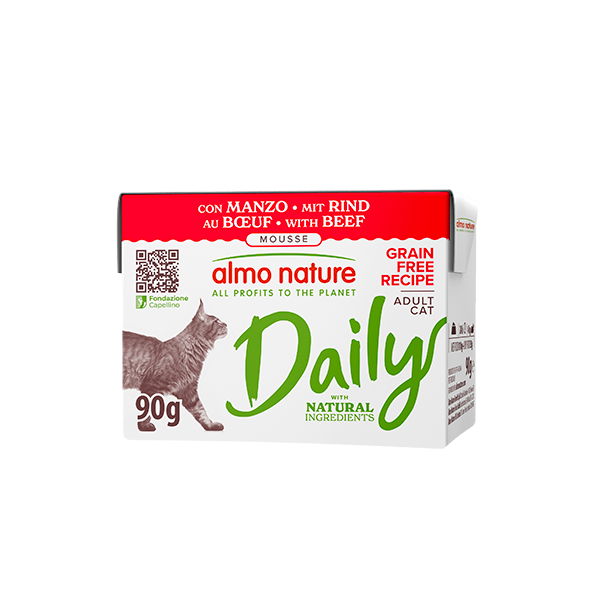 Almo Nature Cat in Tetrapack al Manzo 90 gr