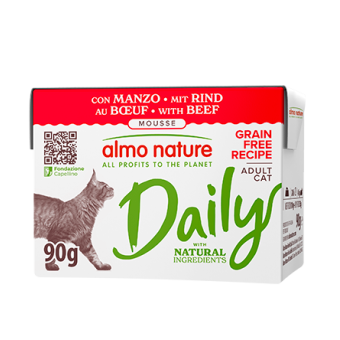 Almo Nature Cat in Tetrapack al Manzo 90 gr
