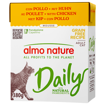 Almo Nature Cat in Tetrapack al Pollo 380 gr