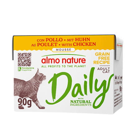 Almo Nature Cat in Tetrapack al Pollo 90 gr