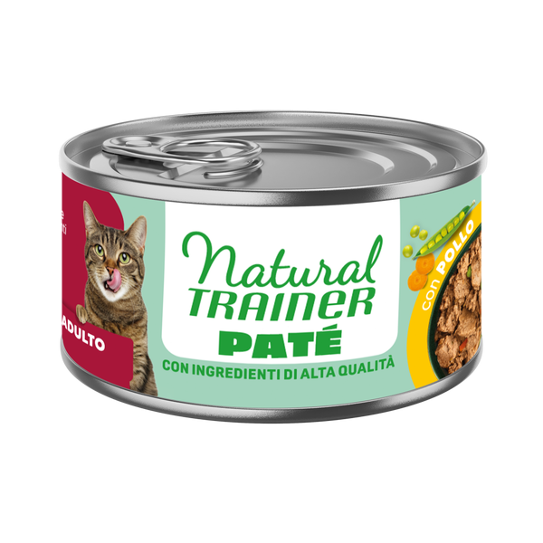 Natural Trainer Cat Adult al Pollo 85 gr
