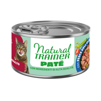 Natural Trainer Cat Adult con Pesce dell'oceano 85 gr